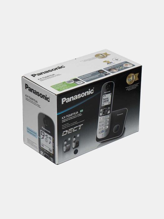 Радиотелефон Panasonic KX-TG6811UA, серый
