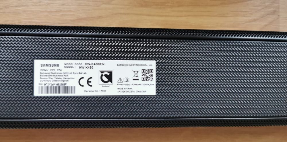 Vând Soundbar Samsung HW-K450 + Subwoofer