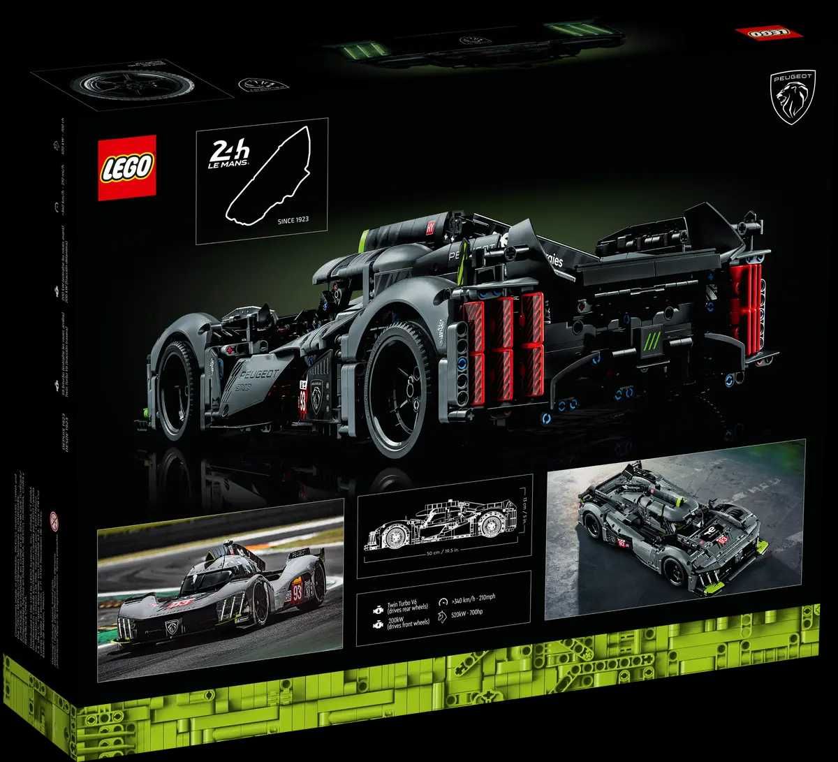 Лего Lego PEUGEOT 24H Le Mans Hybrid Hypercar