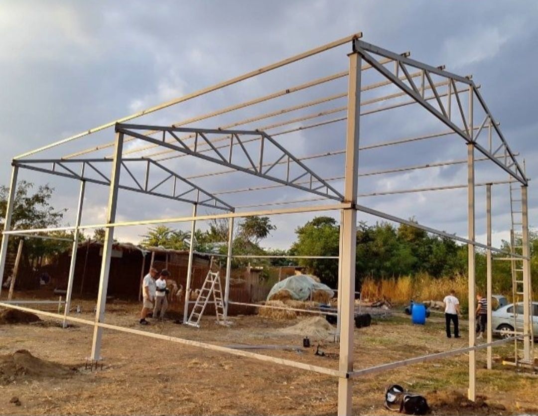 Vând structura metalica 10x21x4h