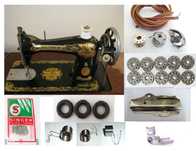 Piese accesorii masina de cusut Singer - suveica curea mosor arc ace