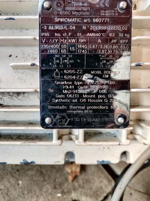 Motor cu reductor linear