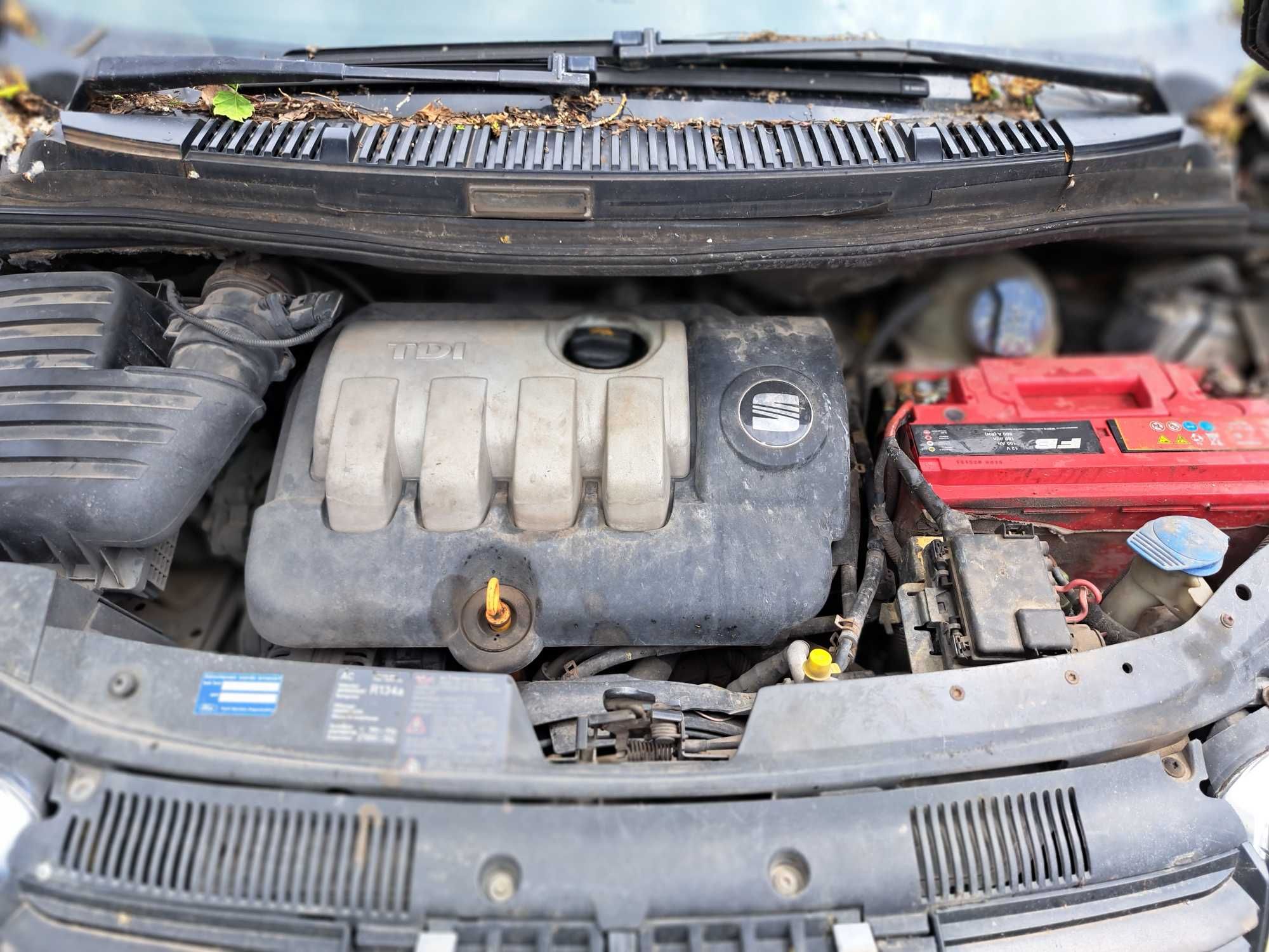 Seat Alhambra 1.9 131кс 6ст ръчна кутия, ASZ двигател, теглич на части