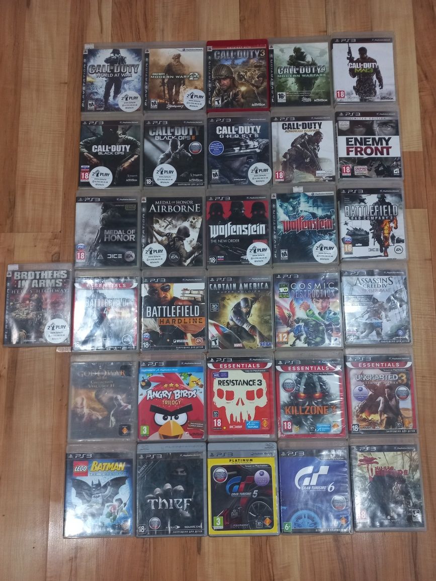 Диски playstation 3