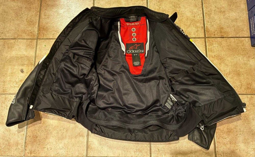 Geaca Moto Piele Alpinestars Motegi - 54 = XL