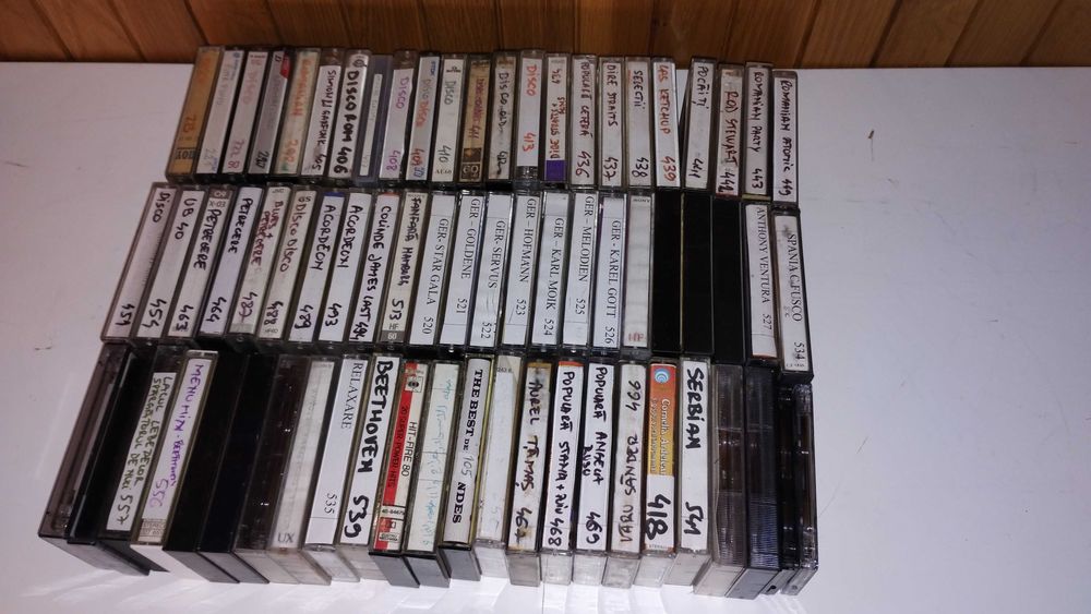 70 casete audio cu muzica SETUL 8