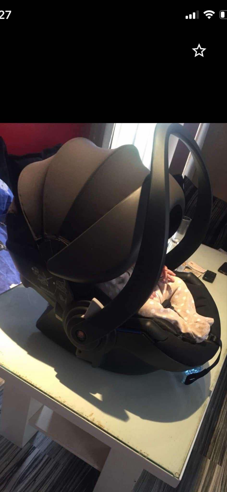Бебешка количка Stokke Xplory V6 all black, пълен комплект