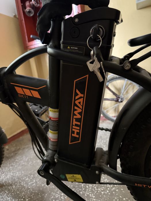 Hitway BK11 - bicicletă electrică pliabilă