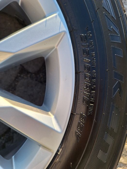 Джанти 16 цола VW/Фолксваген Passat 8/Пасат8 с гуми 215 60 16