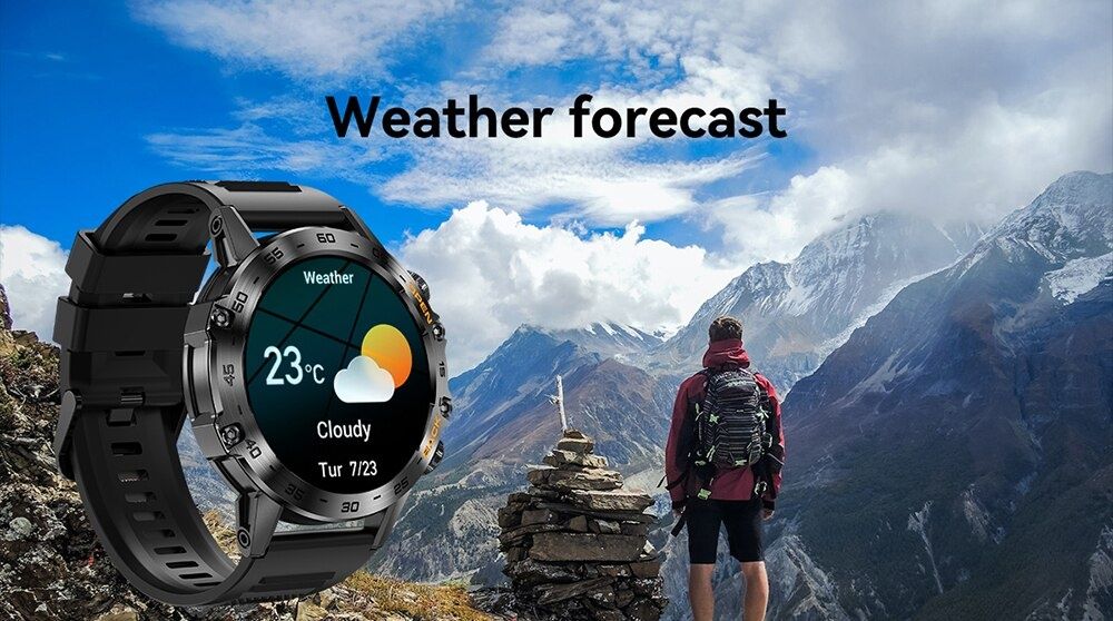 Ceas smartwatch ALTY DELTA Military Design