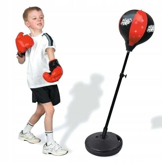 высокая груша для детей на стойке в отличном состоянии