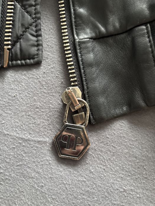 Phillipp Plein кожено яке - the prince is back