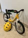 Bicicleta woom 1 si casca