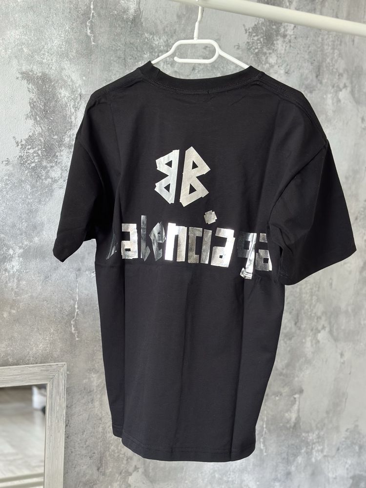 Tricou Balenciaga Silver Premium