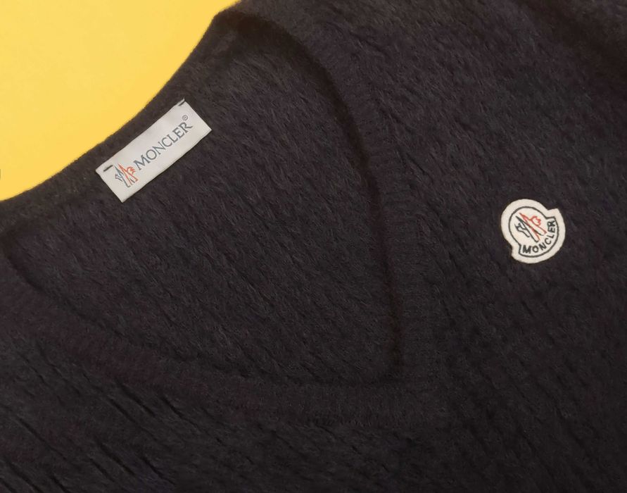 Rochie/Pulover Fleece Moncler Navy Blue