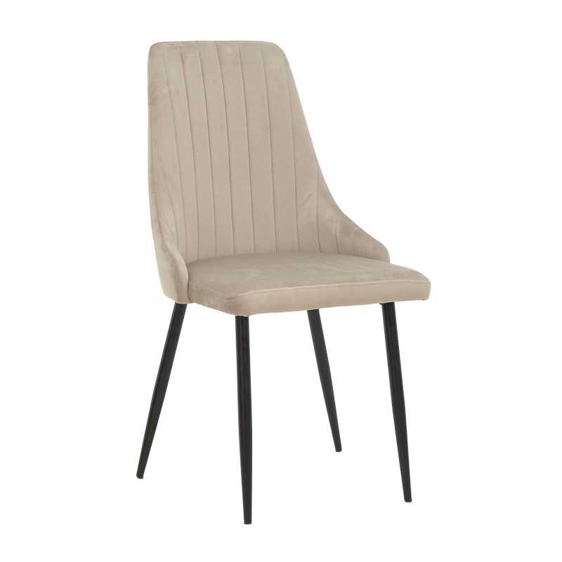 Стол, Azori, Розов, Сив, Кадифе, Бежов, Антрацит, 49х55х85см.