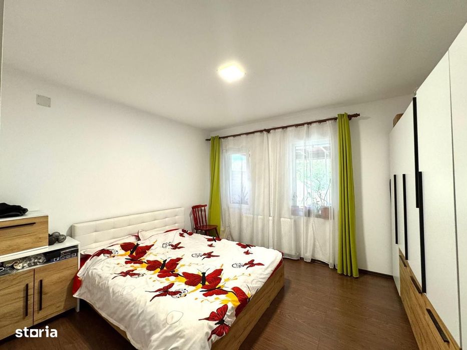 Casă individuală mobilată -655 mp teren - 4 camere |Sânmihaiu Român|