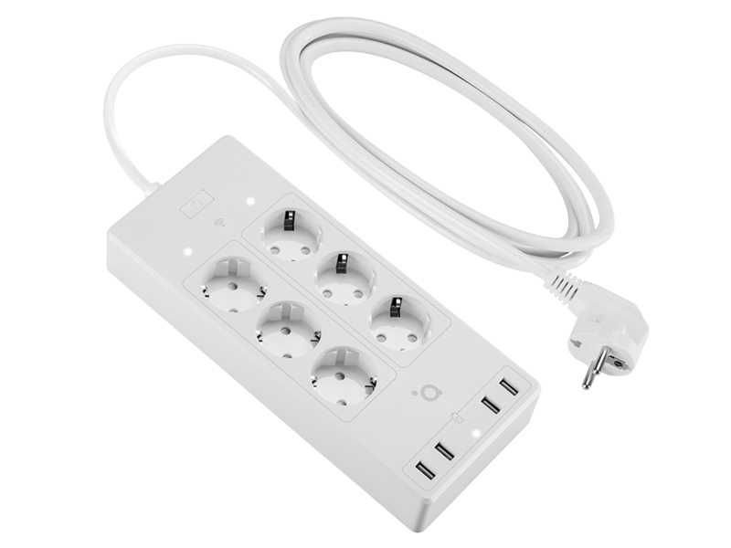 НОВИ! Разклонител 6 гнезда ACME SH3305 Smart WiFi
