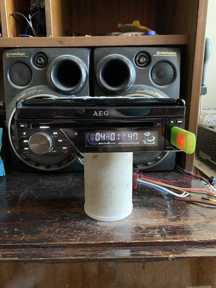 AEG Germany - DVD, BLUETOOTH, USB CD mp3 плеър за кола сд радио