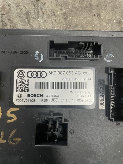 Calculator confort BCM Audi A4 A5 A6 b8 2008+