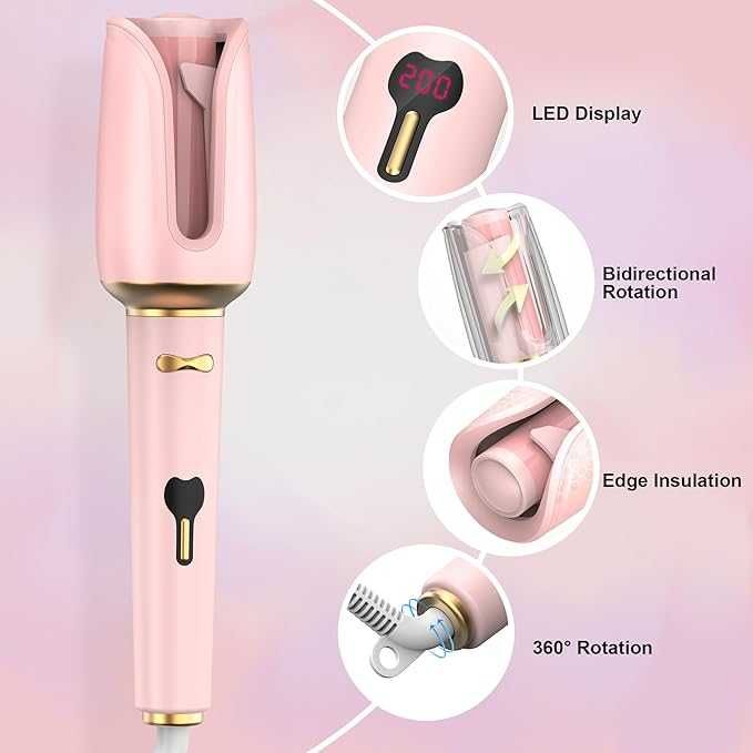 Маша за коса Gakaogue с LCD дисплей, 4 регулируеми температури