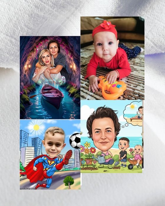 Снимане на събития | Колажи | Карикатури