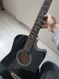 Акустическая гитара с вырезом Fante FT-D38-BK