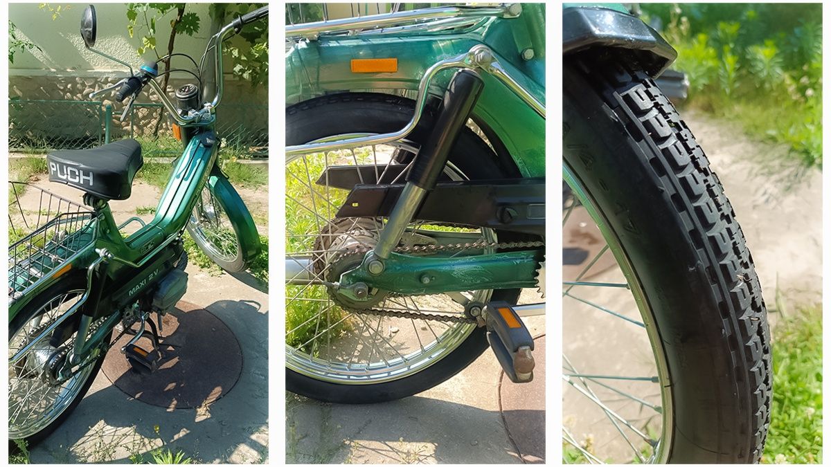 Motoretă retro Puch Maxi 2V automată cu două trepte model ZA50