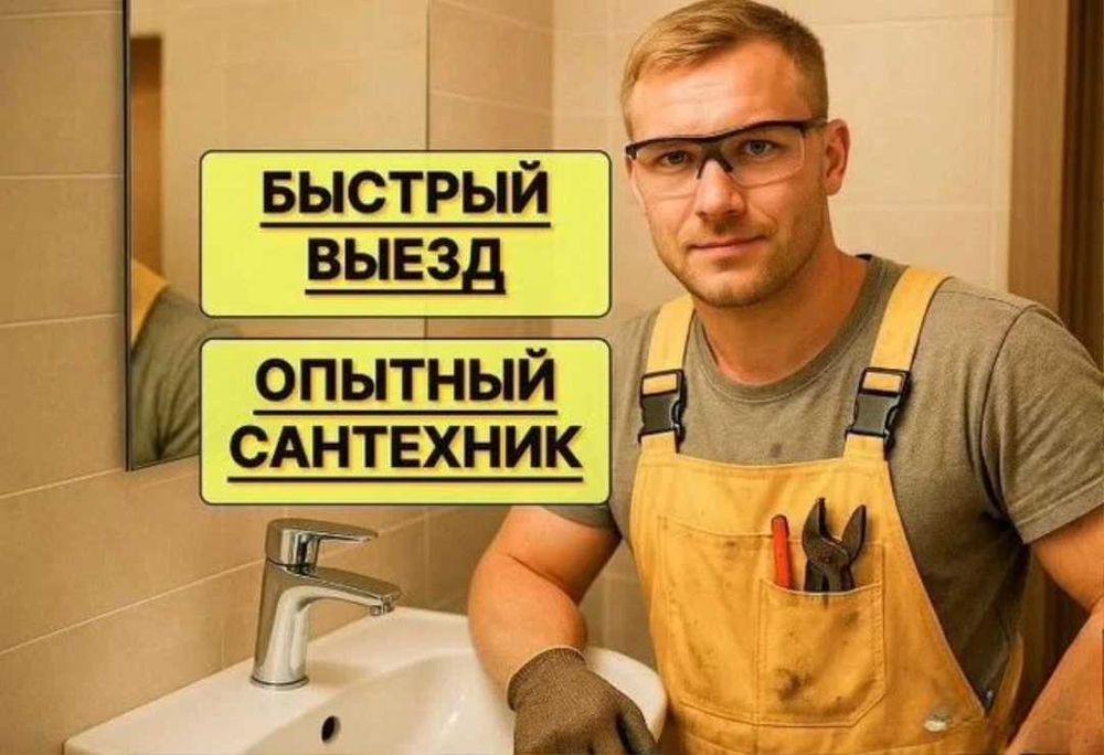 Услуги сантехника, сантехнические услуги, гарантия и качество.