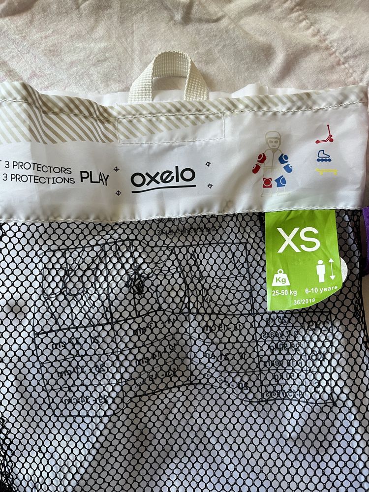 Детска тротинетка Oxelo + каска и предпазни средства