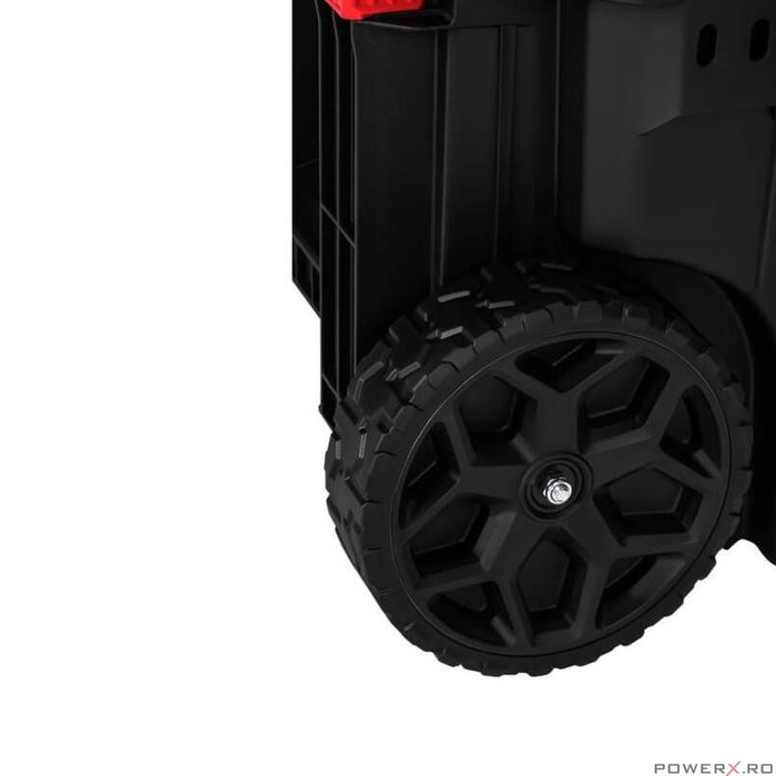 Carucior reglabil cu roti pentru transport, 3 sertare depozitare,