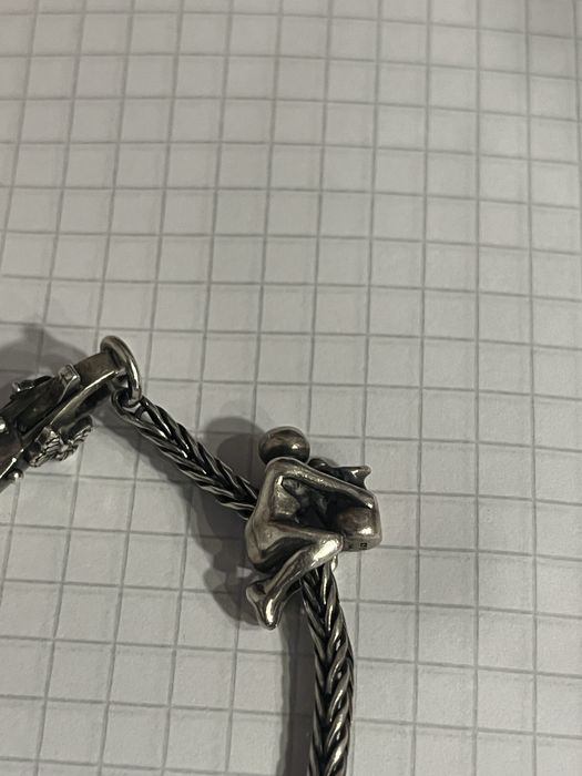 Bratara argint trollbeads