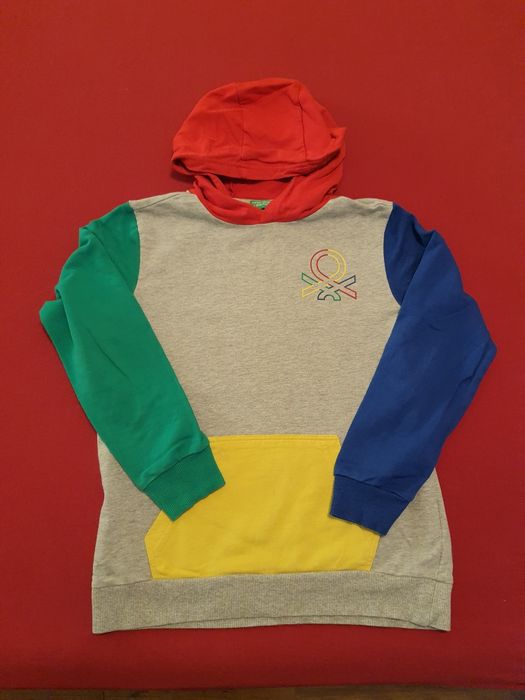 К-т дънки и суитчър Benetton р-р 160 см.