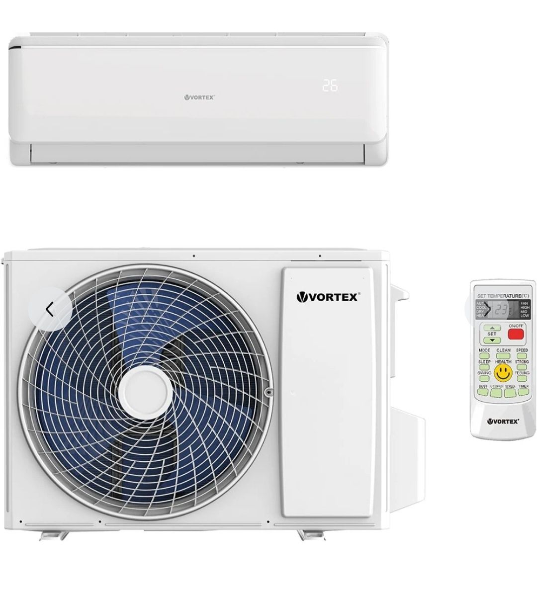 Aer Conditionat VORTEX 12000 BTU cu MONTAJ INCLUS