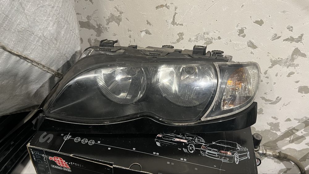 Части за BMW E46, стопове, фарове, решетки, бъбреци, капаци, прагове