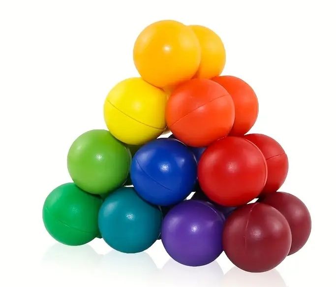 3D играчка - топки за декомпресия