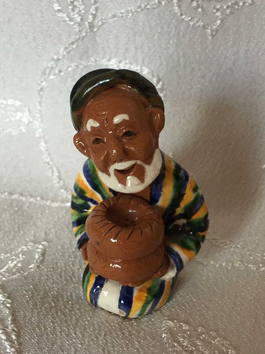 Керамична статуетка/фигурка Узбекистан ръчна изработка авторска уникат