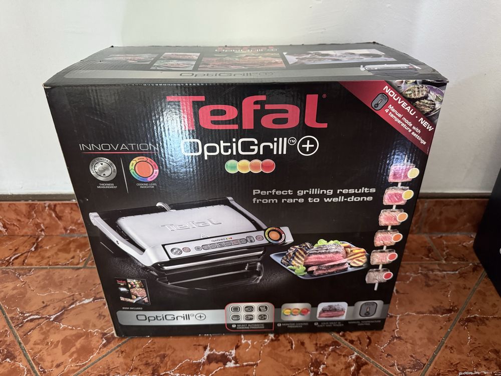 Gratar electric Tefal OptiGrill plus folosit de 2 ori impecabil