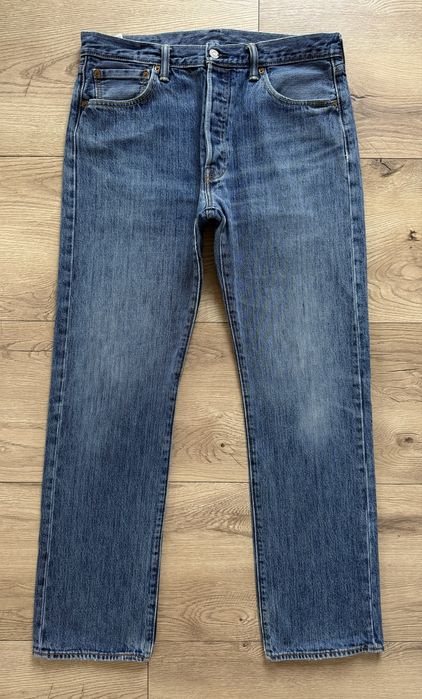 Blugi LEVIS 501 2017 Albastru Barbati | Marime 34 x 32 (Talie 86 cm)