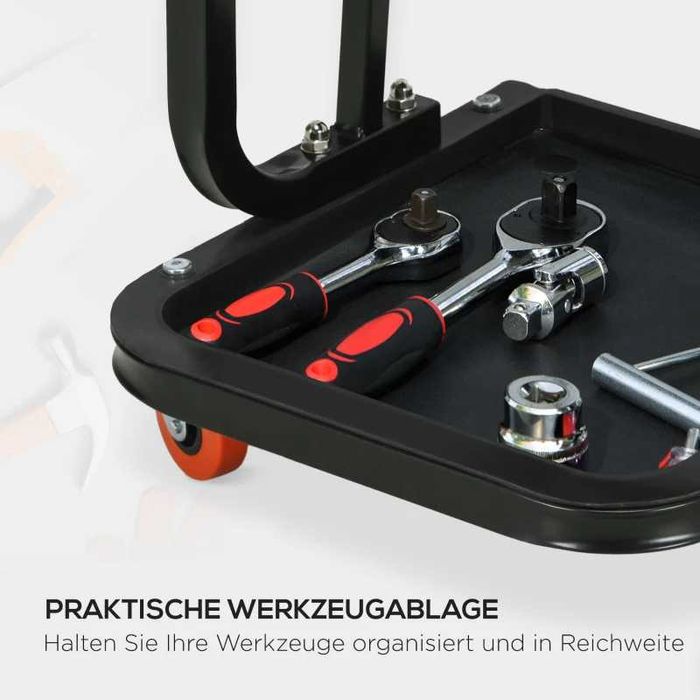 Гаражен стол за механици HOMCOM