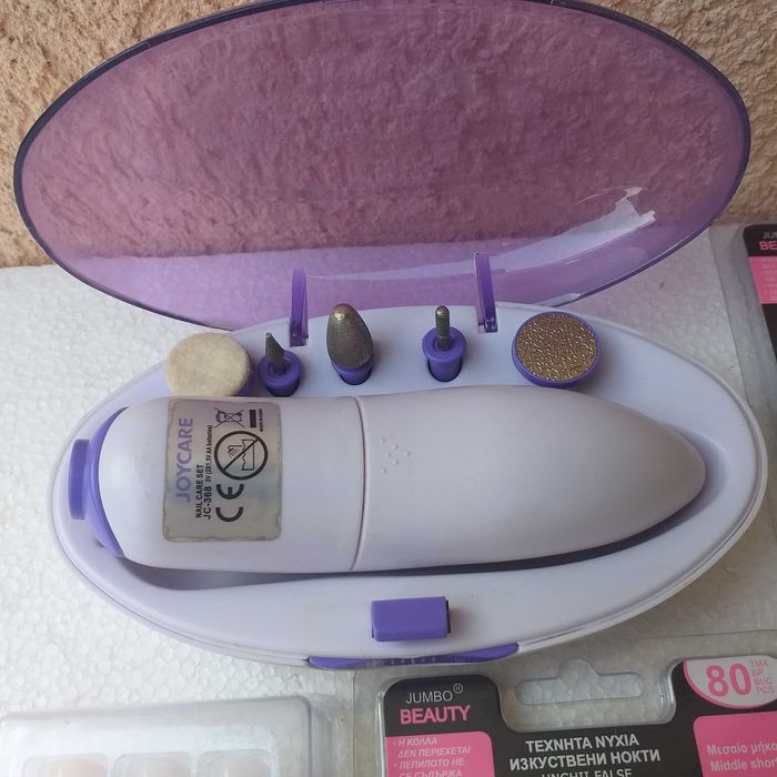 freza pila electrica trusa set ingrjire unghii, port dock epilator