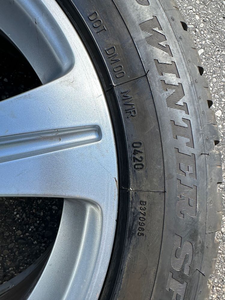 Jante Merceses + anvelope IARNA 225/55 R17