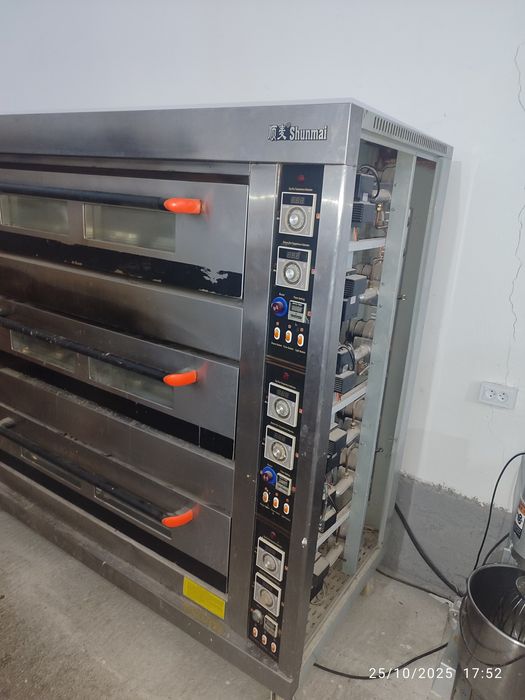 Konditerskiy pech, mishalka, glazurniy linya, shkalad qozon, anjomlar