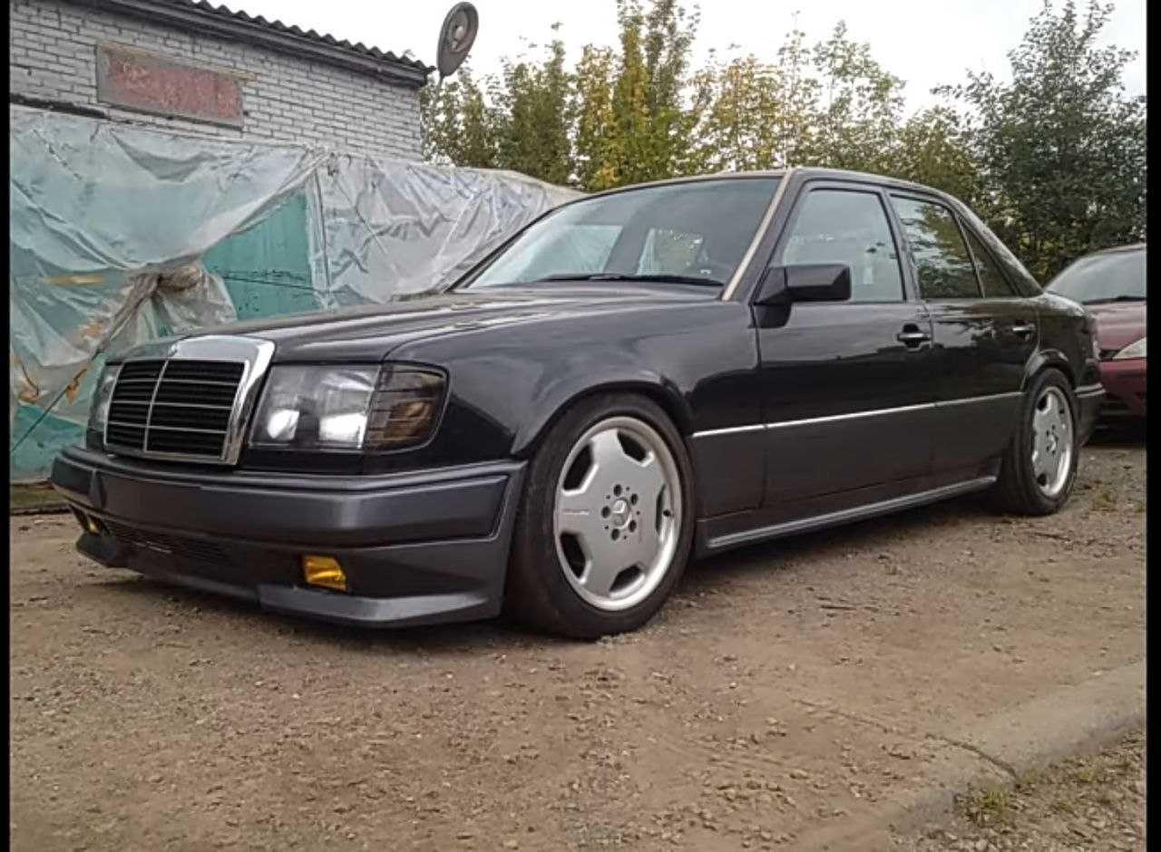 Обвес BMW e34 M-technik Мерс W124 ген 1 AMG W210 E50 AMG бампер пороги