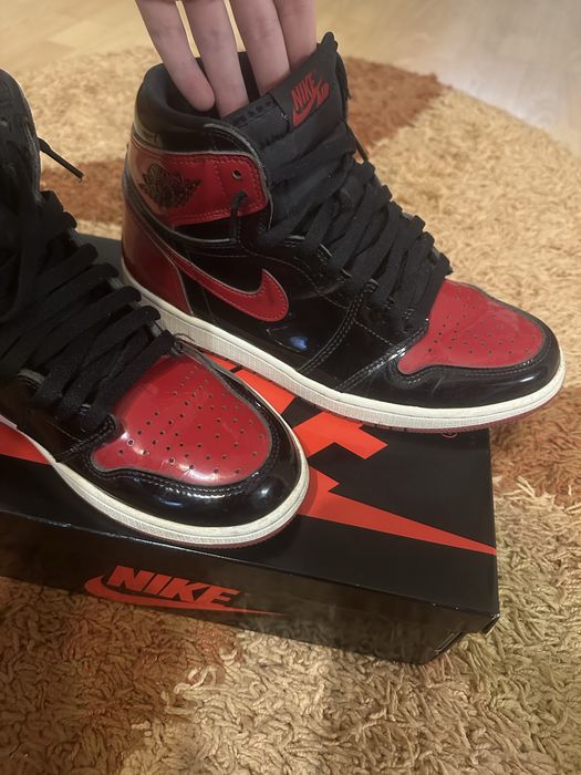 Jordan 1 Bred Patent , Originali , 43