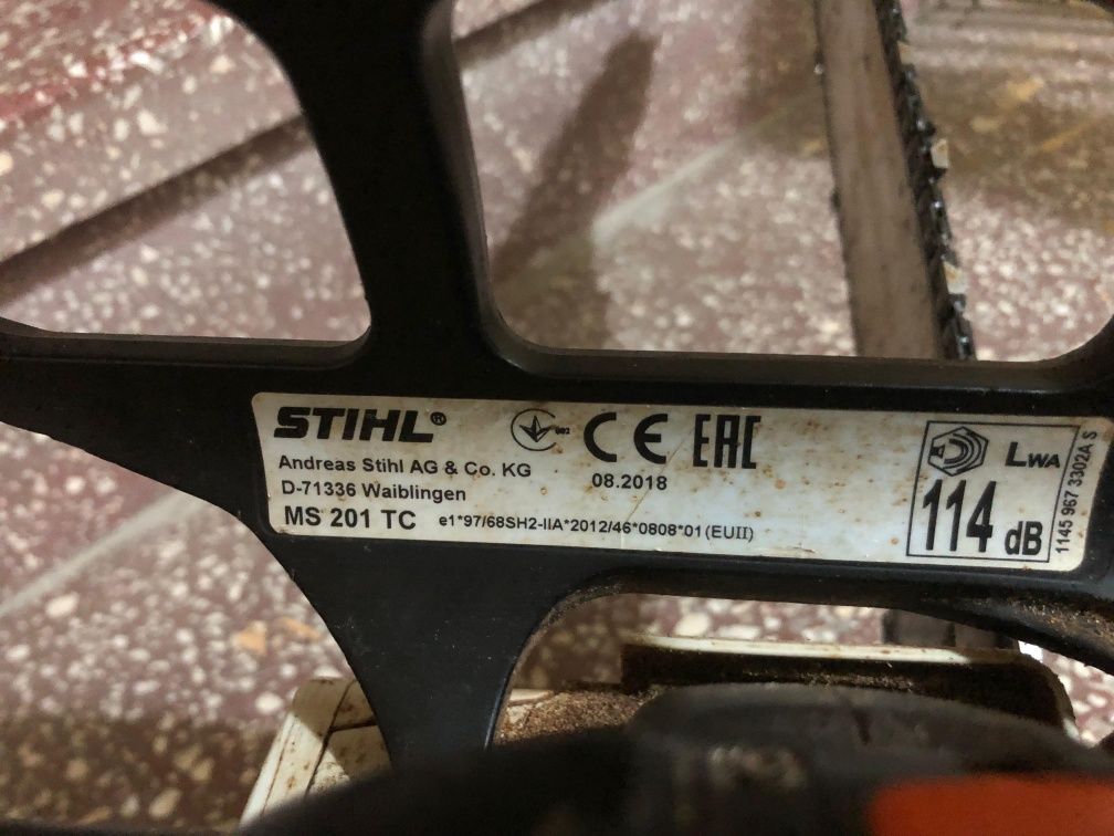 Drujba de o mana Stihl 201 TC 2018