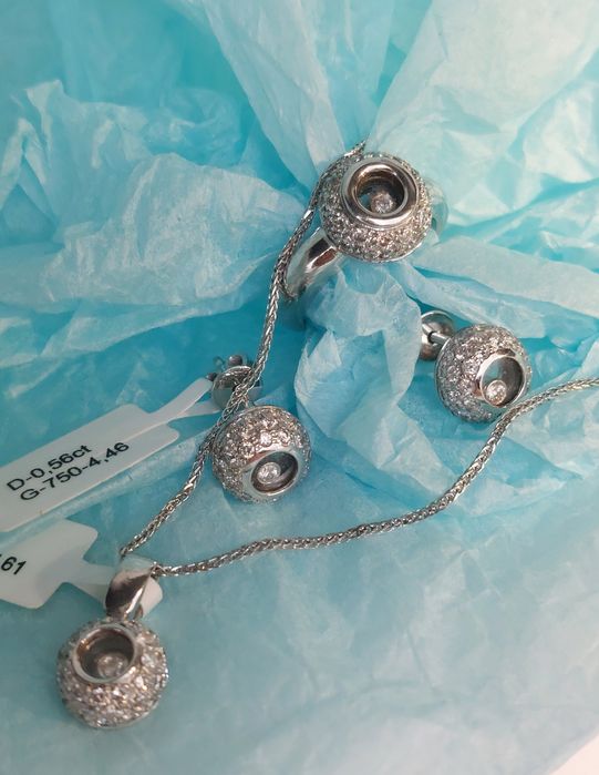 Шикарный золотой набор под известный бренд