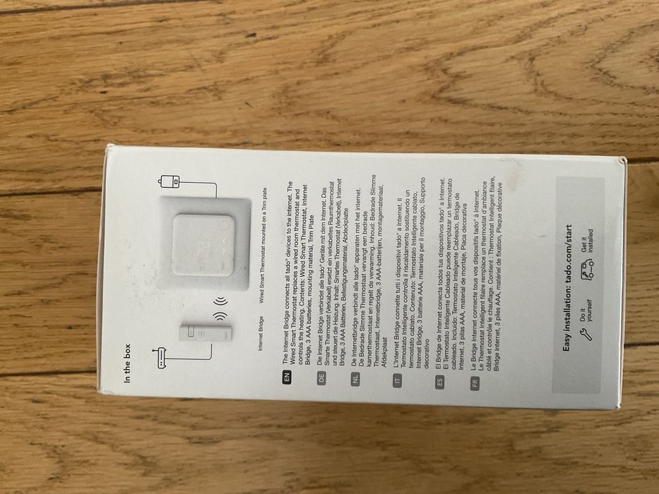 Termostat Tado Starter Kit - Wired Smart Thermostat V3+