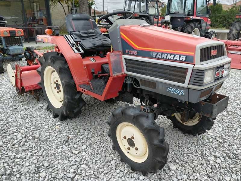 Японски трактор YANMAR F155 15 к.с. 4WD с фреза - ДЖЕЙ ТРЕЙДИНГ