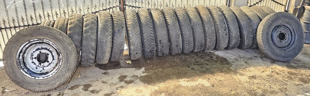 Roti complete 650 pe 16 Aro, TV, pentru remorci, căruțe